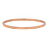 TOMEI Rouge Collection Dwi-sided Laser Bangle, Rose Gold 750