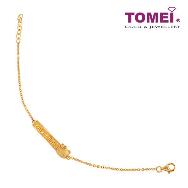 TOMEI X Hello Kitty Bracelet, Yellow Gold 916