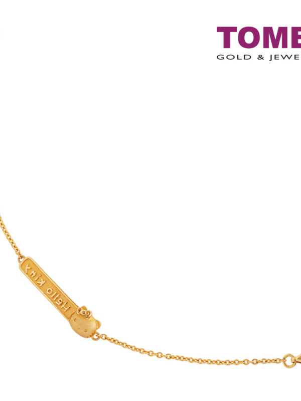 TOMEI X Hello Kitty Bracelet, Yellow Gold 916
