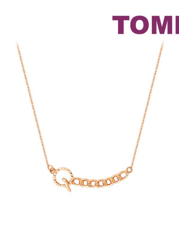 TOMEI Rouge Collection Necklace, Rose Gold 750