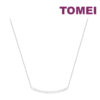 TOMEI Smiley Necklace, White Gold 750