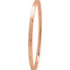 TOMEI Rouge Collection Dwi-sided Laser Bangle, Rose Gold 750