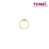 TOMEI x Hello Kitty Hollow Ring, Yellow Gold  916 (HK-YG0731R-1C)