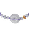 TOMEI [Online Exclusive] Natural Ping-An-Kou Jade with Purple Rope Bracelet