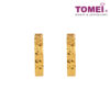 TOMEI Simply Hoop Earrings, Yellow Gold 916