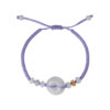 TOMEI [Online Exclusive] Natural Ping-An-Kou Jade with Purple Rope Bracelet