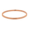 TOMEI Rouge Collection Dwi-sided Laser Bangle, Rose Gold 750