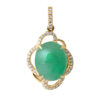 TOMEI 【四季呈祥】Jade Pendant, Yellow Gold 750