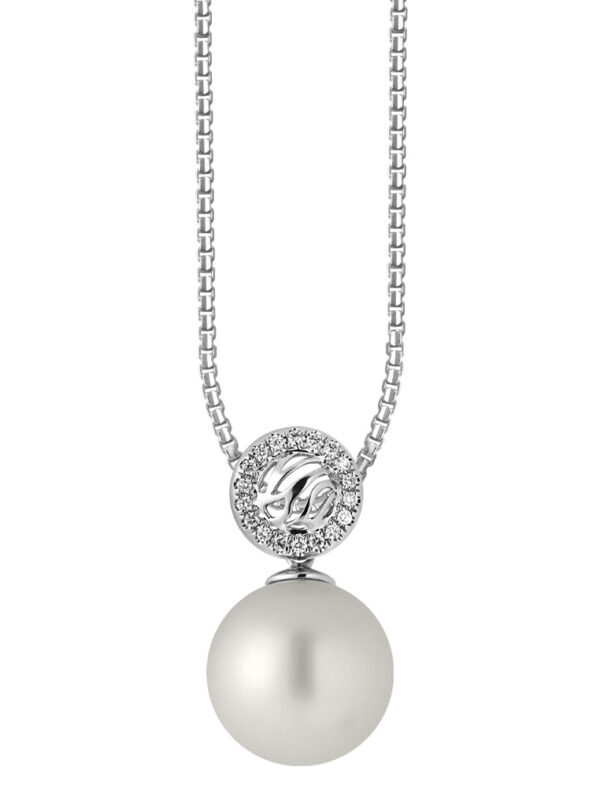 TOMEI South Sea Pearl Pendant, White Gold 750