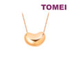 TOMEI Rouge Collection Perfect Love Necklace, Rose Gold 750
