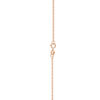 TOMEI Rouge Collection Forever Love Necklace, Rose Gold 750