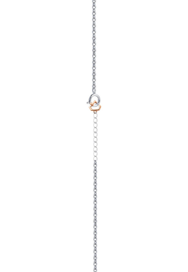 TOMEI 【真爱无尽】Infinity Love Bracelet, White+Rose Gold 585