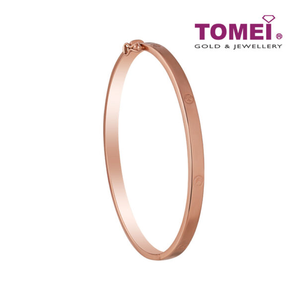 TOMEI Rouge Collection Bangle, Rose Gold 750