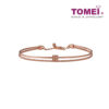 TOMEI Rouge Collection Bangle, Rose Gold 750
