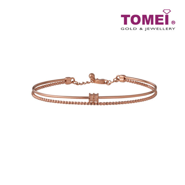 TOMEI Rouge Collection Bangle, Rose Gold 750