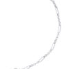 TOMEI Unisex Bracelet, White Gold 585