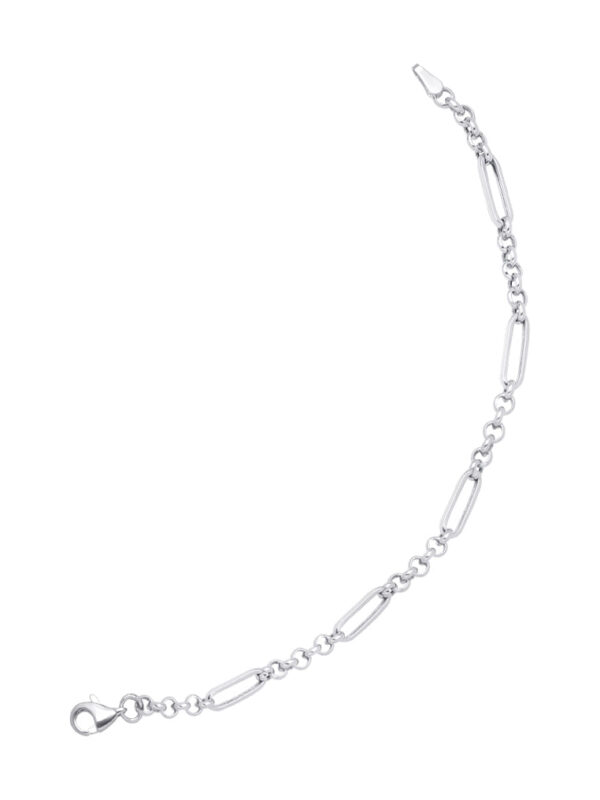TOMEI Unisex Bracelet, White Gold 585