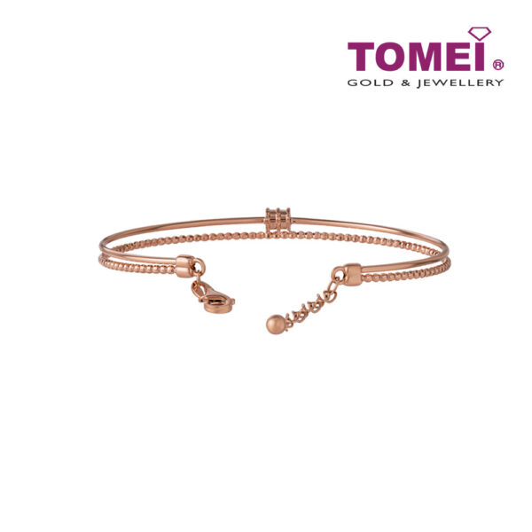 TOMEI Rouge Collection Bangle, Rose Gold 750