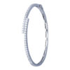 TOMEI 【紧紧相依】Connected Bangle, White Gold 750