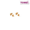TOMEI x Hello Kitty in Red Earrings, Yellow Gold 916