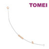 TOMEI Rosy Winter Collection Diamond Bracelet, White+Rose Gold 585