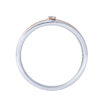 TOMEI 【绚丽真爱】Evermore Couple Ring, White+Rose Gold 750