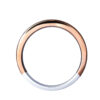 TOMEI【真爱多美。承诺】 Evermore Couple Ring, White+Rose Gold 750