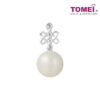 TOMEI [Online Exclusive] Wishful Knot Pendant, White Gold 375