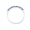 TOMEI Sapphire Eternity Ring, White Gold 750