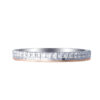 TOMEI【真爱多美。承诺】 Evermore Couple Ring, White+Rose Gold 750