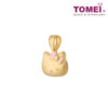 TOMEI x Hello Kitty with Pink Ribbon Pendant, Yellow Gold 916