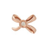 TOMEI [Online Exclusive] Minimalist Ribband Pendant, Rose Gold 375