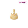 TOMEI x Hello Kitty with Pink Ribbon Pendant, Yellow Gold 916