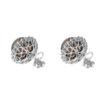 TOMEI Tahiti Pearl Diamond Earrings, White Gold 750 (E7710DIMO)