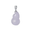 TOMEI Purple Jade Gourd Pendant, White Gold 750