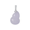 TOMEI Purple Jade Gourd Pendant, White Gold 750