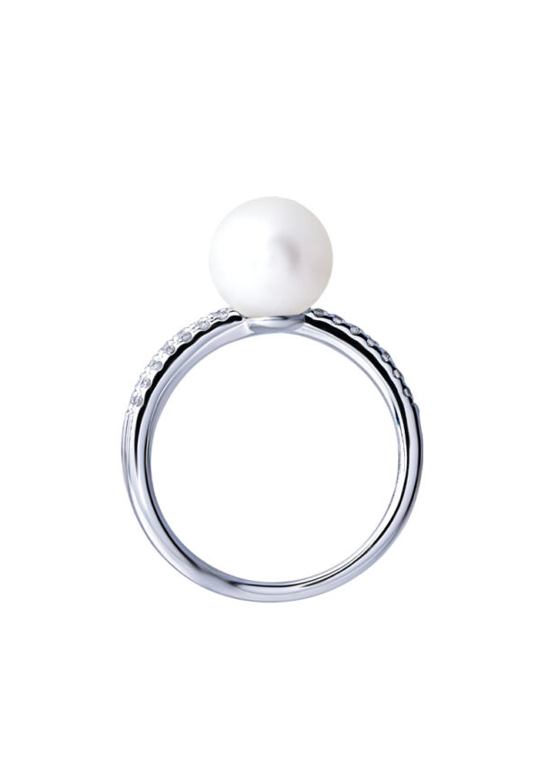 TOMEI 【珍爱多美】Pure Love Pearl Ring, White Gold 585