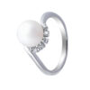 TOMEI 【珍爱多美】Pure Love Pearl Ring, White Gold 585