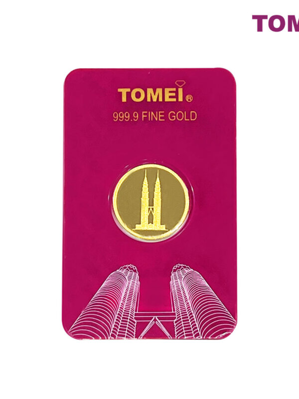 [Tomei Exclusive]KLCC Twin Towers Gold Bar | Fine Gold 9999 (TW-5G)
