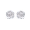 TOMEI Blooms Of Fortune Diamond Earrings, White Gold 585