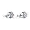 TOMEI Blooms Of Fortune Diamond Earrings, White Gold 585
