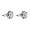 TOMEI Blooms Of Fortune Diamond Earrings, White Gold 585