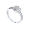 TOMEI Blooms Of Fortune Diamond Ring, White Gold 750