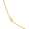 TOMEI Infinity Tie Necklace, Yellow Gold 916