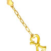 TOMEI Infinity Tie Bracelet, Yellow Gold 916