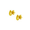 TOMEI Diamond Cut Collection Earrings, Yellow Gold 916