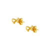 TOMEI Infinity Tie Earrings, Yellow Gold 916