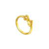 TOMEI Infinity Tie Ring, Yellow Gold 916