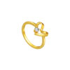 TOMEI Diamond Cut Collection Only Love Ring, Yellow Gold 916