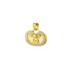 TOMEI Diamond Cut Collection Ruyi Pendant, Yellow Gold 916